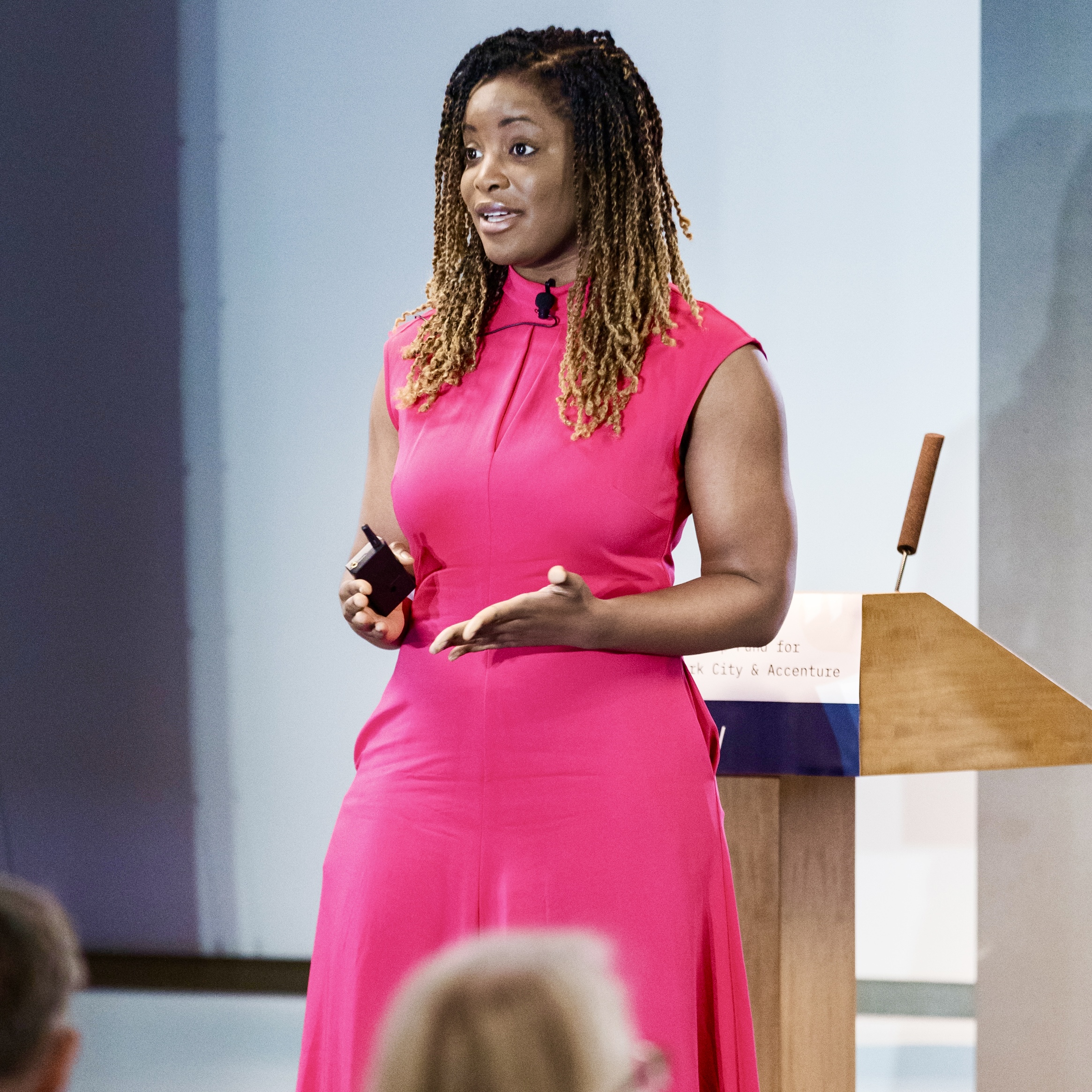 Sharon at Accenture Fintech Innovation Lab