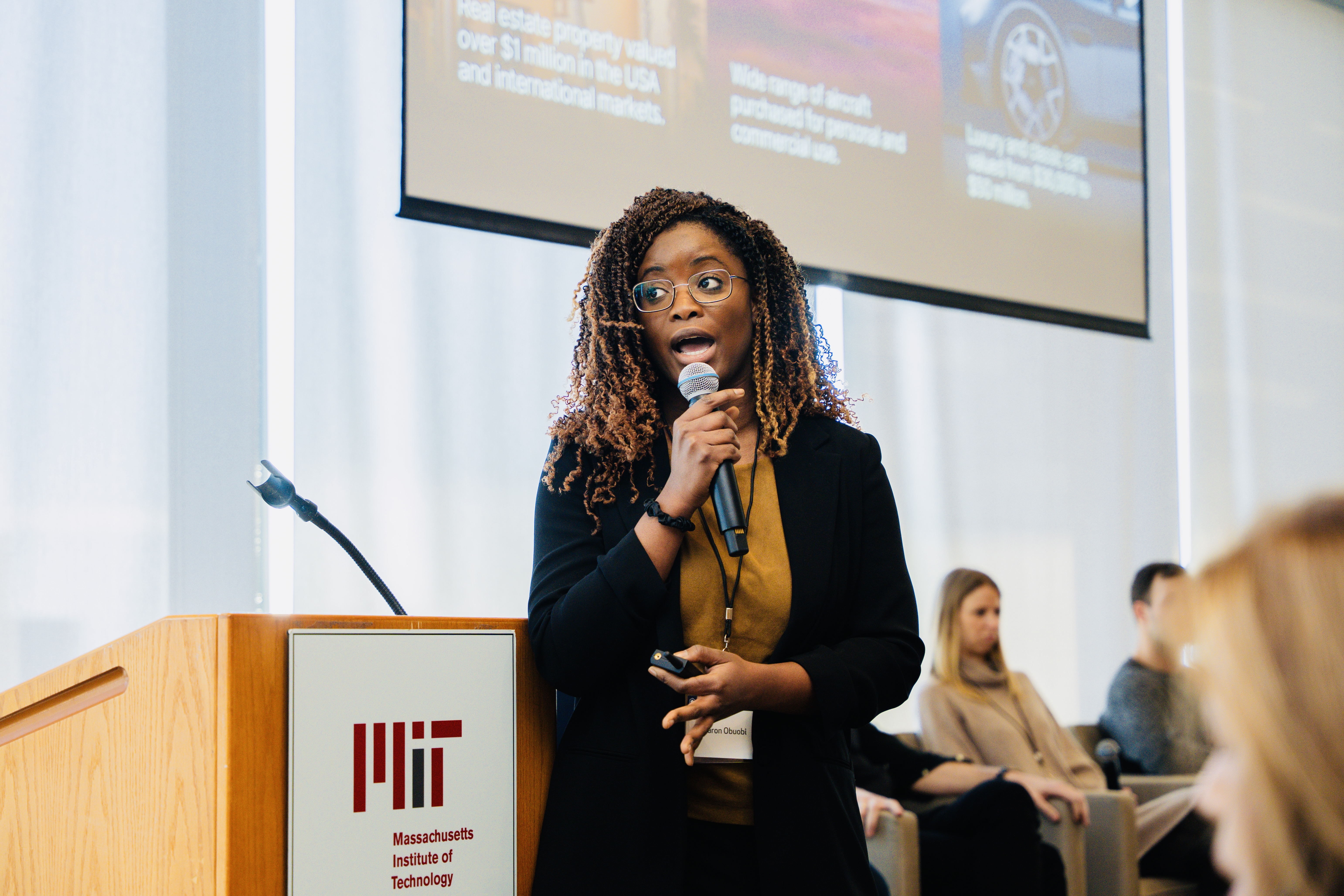 Sharon winning at MIT Fintech Conference
